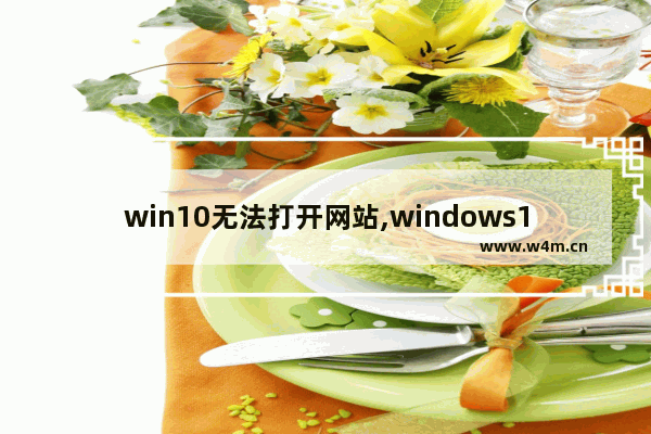 win10无法打开网站,windows10专业版网络发现打开不了