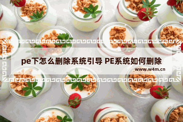 pe下怎么删除系统引导 PE系统如何删除引导？