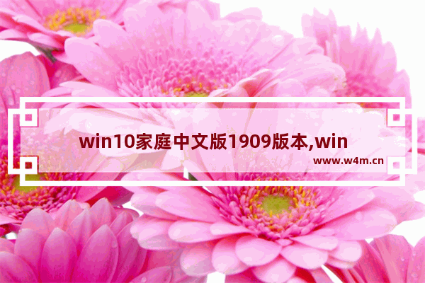 win10家庭中文版1909版本,window10家庭中文版1909_1