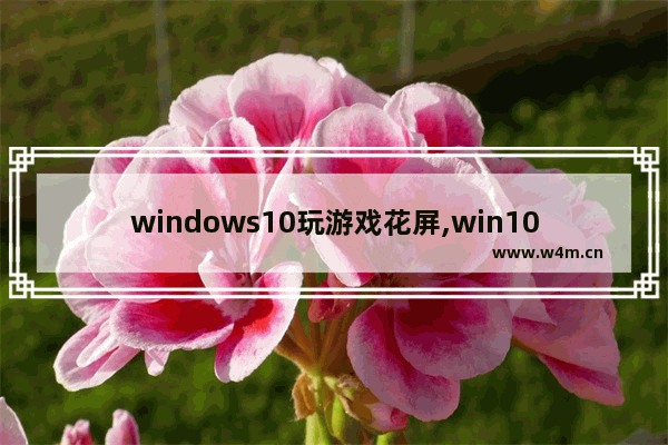 windows10玩游戏花屏,win10核显花屏