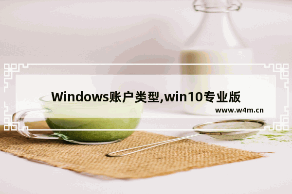 Windows账户类型,win10专业版账户设置