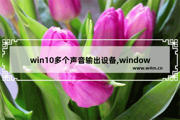 win10多个声音输出设备,windows10怎么安装音频输出设备