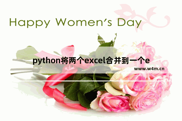 python将两个excel合并到一个excel,python处理多个excel文件