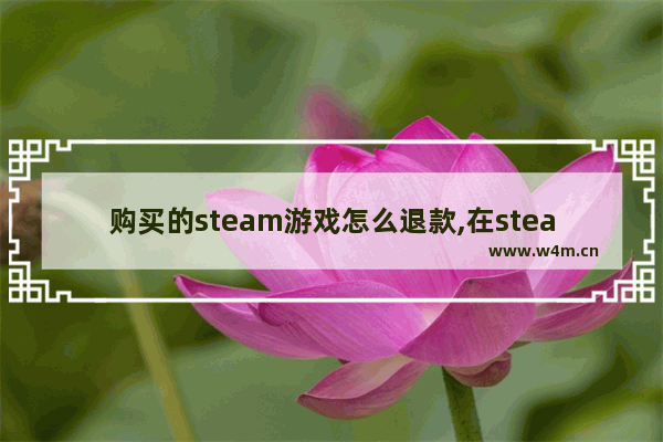 购买的steam游戏怎么退款,在steam上买的游戏如何退款