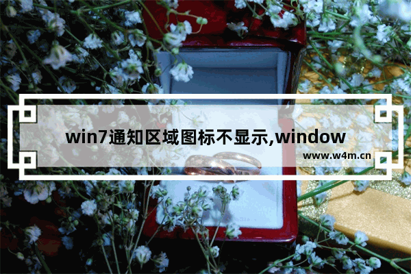 win7通知区域图标不显示,windows7通知区域显示的是