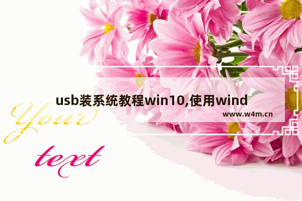 usb装系统教程win10,使用windows帮助和支持系统安装USB