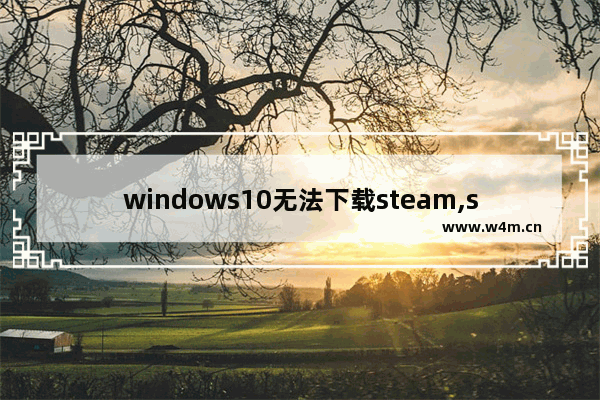 windows10无法下载steam,steamwindows10下载不了