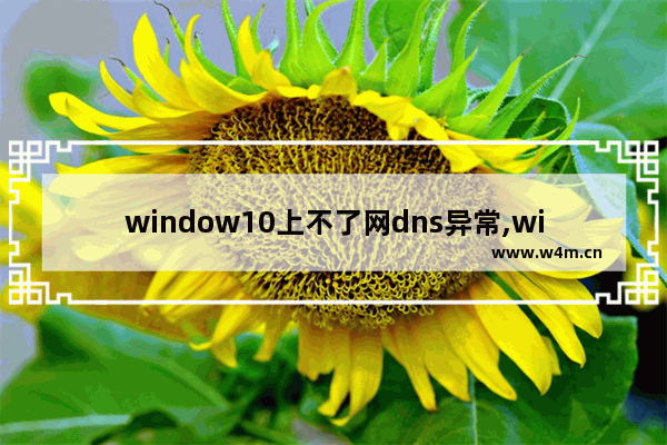 window10上不了网dns异常,win10突然上不了网dns配置错误