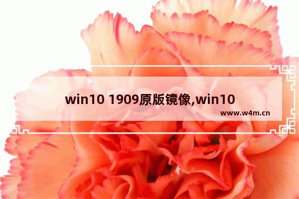 win10 1909原版镜像,win10官方iso镜像下载