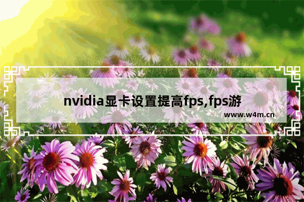 nvidia显卡设置提高fps,fps游戏nvidia设置