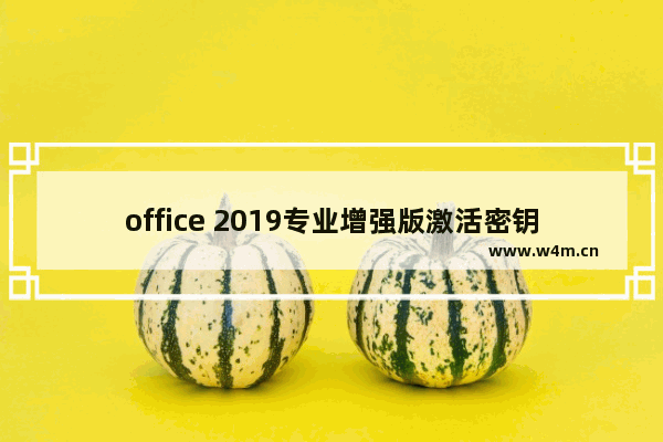 office 2019专业增强版激活密钥,office2019专业增强版密钥 最新