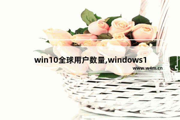 win10全球用户数量,windows10市场份额