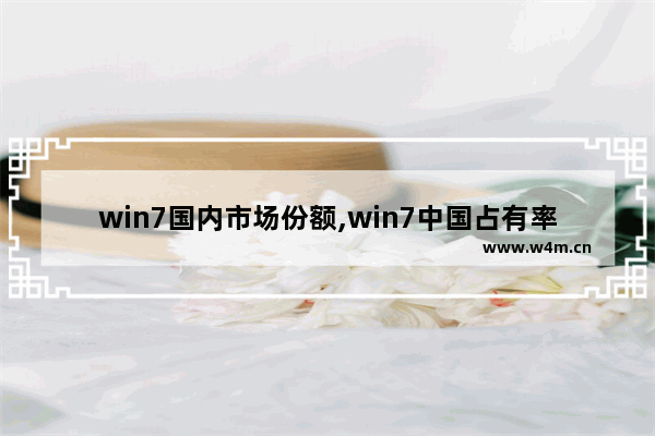 win7国内市场份额,win7中国占有率