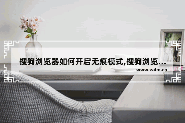 搜狗浏览器如何开启无痕模式,搜狗浏览器设置无痕浏览