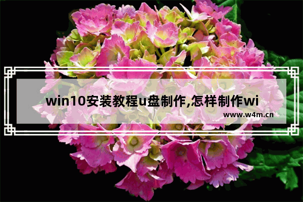 win10安装教程u盘制作,怎样制作win10系统安装u盘