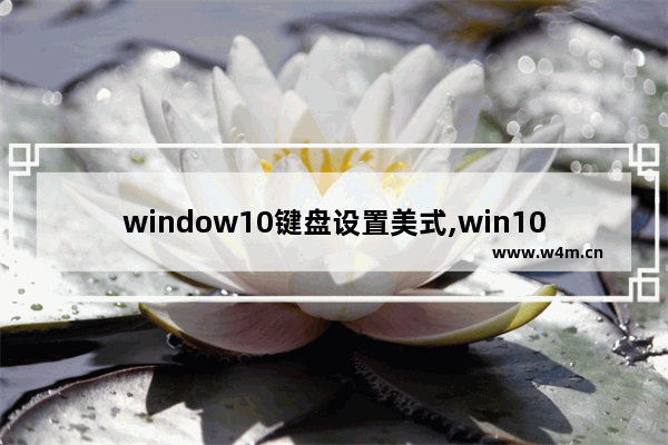 window10键盘设置美式,win10怎么调英文键盘