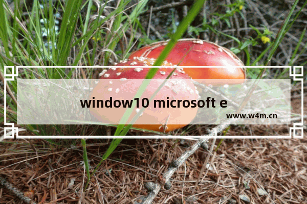 window10 microsoft edge,Windows的edge