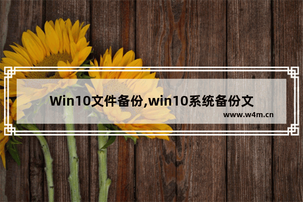 Win10文件备份,win10系统备份文件夹