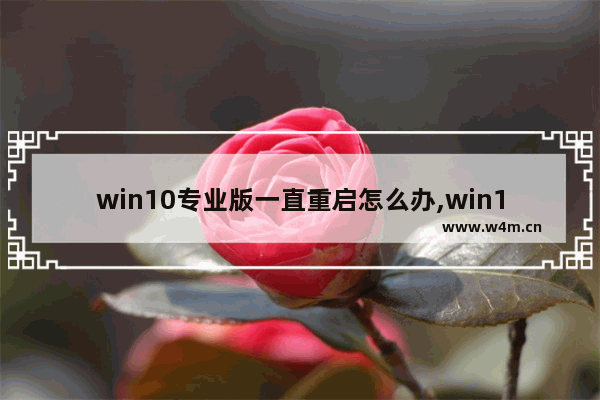 win10专业版一直重启怎么办,win10专业版关机立马自动重启