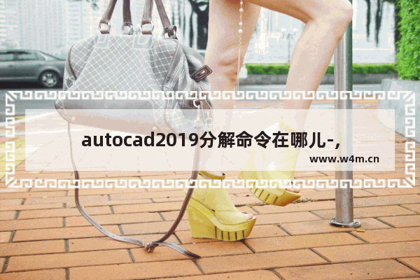 autocad2019分解命令在哪儿-,cad2020分解命令怎么用