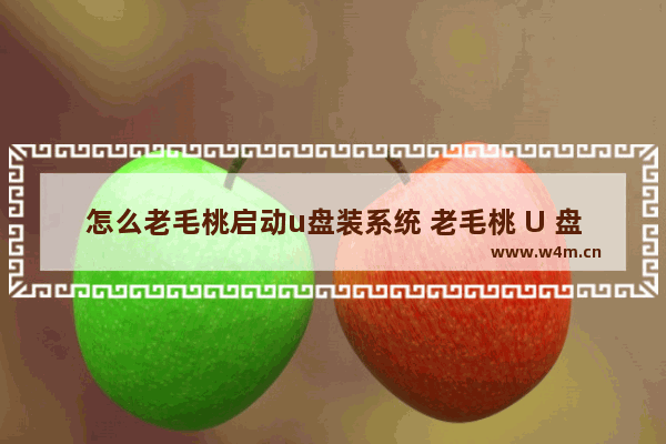 怎么老毛桃启动u盘装系统 老毛桃 U 盘装系统教程