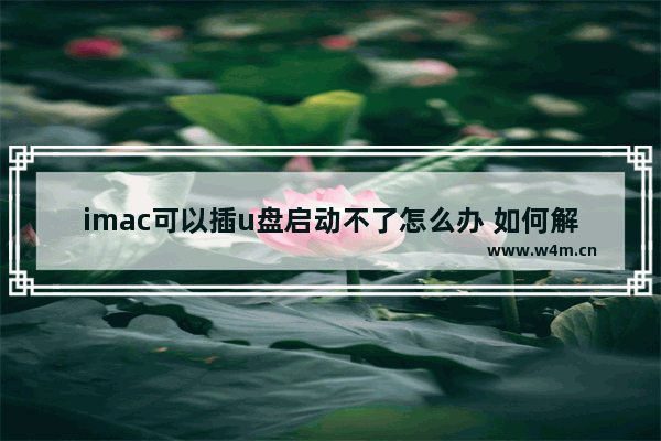 imac可以插u盘启动不了怎么办 如何解决imac无法通过U盘启动问题