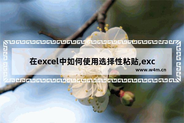 在excel中如何使用选择性粘贴,excel2010提供的选择性粘贴功能可以实现