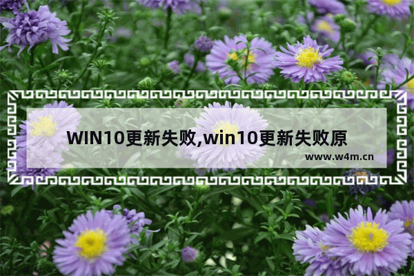 WIN10更新失败,win10更新失败原因