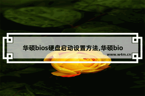 华硕bios硬盘启动设置方法,华硕bios如何设置启动盘