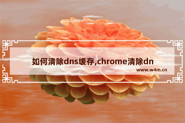 如何清除dns缓存,chrome清除dns缓存