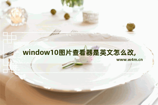 window10图片查看器是英文怎么改,win10查看图片是英文