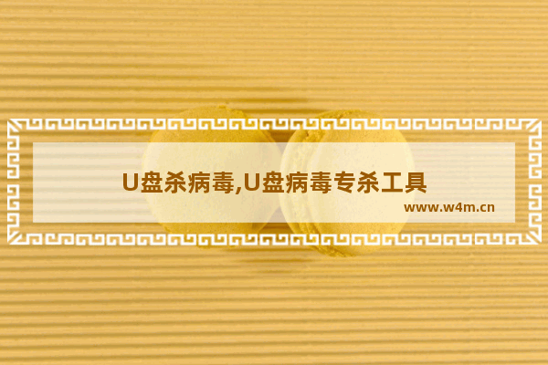 U盘杀病毒,U盘病毒专杀工具