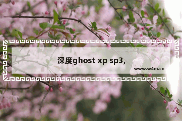 深度ghost xp sp3,