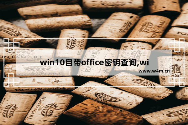 win10自带office密钥查询,win10office产品密钥在哪里能找到