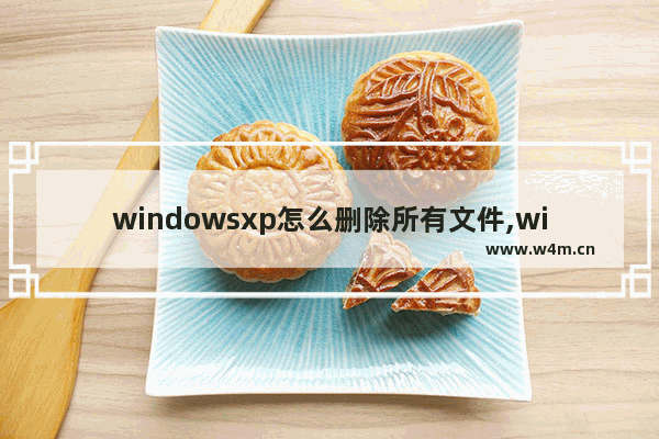 windowsxp怎么删除所有文件,windowsxp怎么删除软件