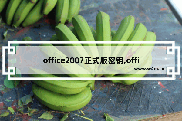 office2007正式版密钥,office2013密钥序列号