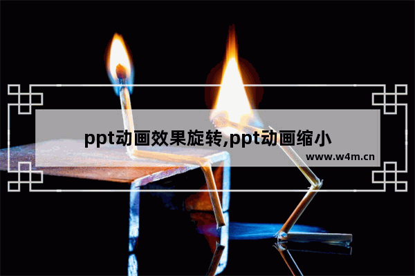 ppt动画效果旋转,ppt动画缩小