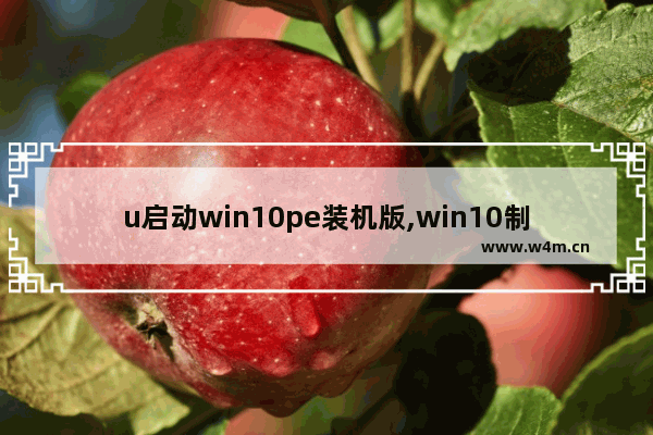 u启动win10pe装机版,win10制作pe启动u盘