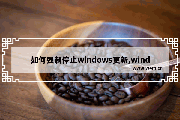 如何强制停止windows更新,windows10更新能不能强制停止