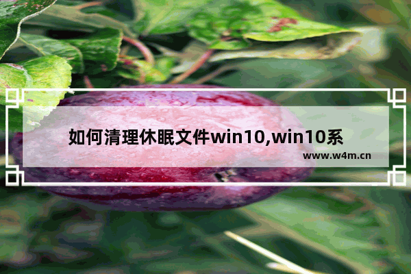 如何清理休眠文件win10,win10系统休眠文件是什么