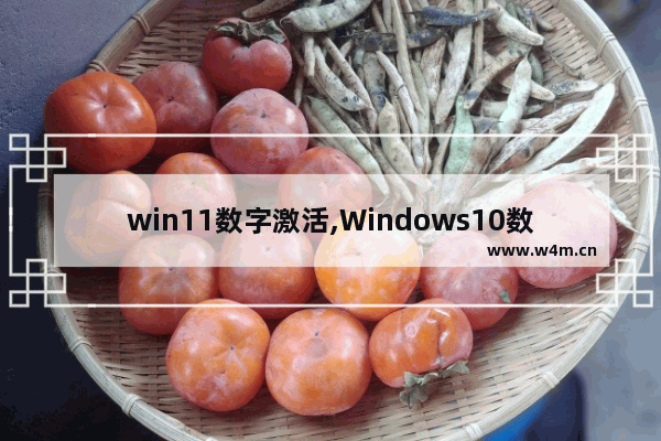 win11数字激活,Windows10数字权利激活