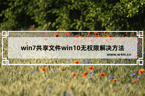 win7共享文件win10无权限解决方法,windows10共享没有权限访问