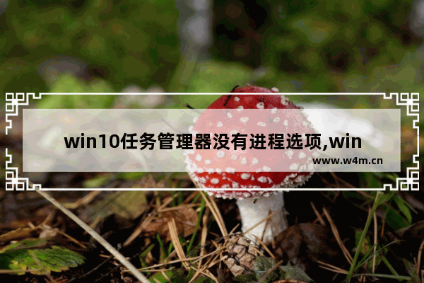 win10任务管理器没有进程选项,windows10任务管理器不显示进程