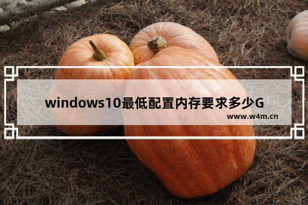 windows10最低配置内存要求多少GB,Win10系统最低配置