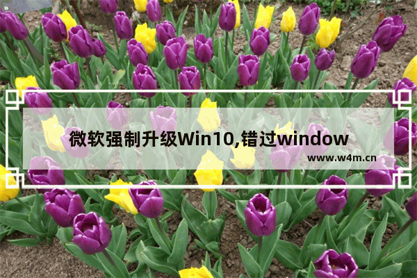 微软强制升级Win10,错过windows10免费升级