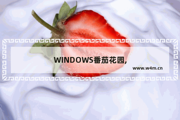 WINDOWS番茄花园,