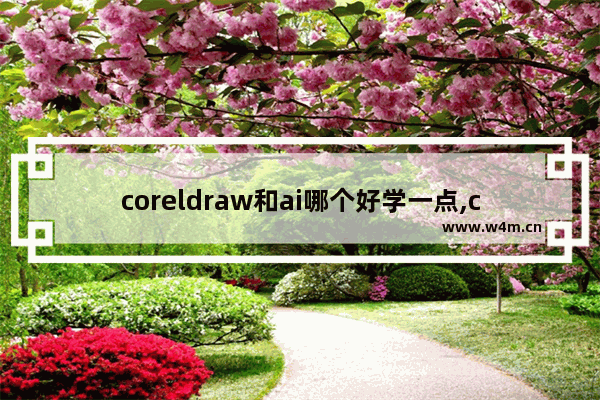 coreldraw和ai哪个好学一点,coreldraw和AI的区别