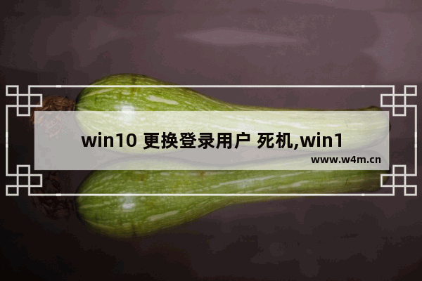 win10 更换登录用户 死机,win10点登陆就注销循环