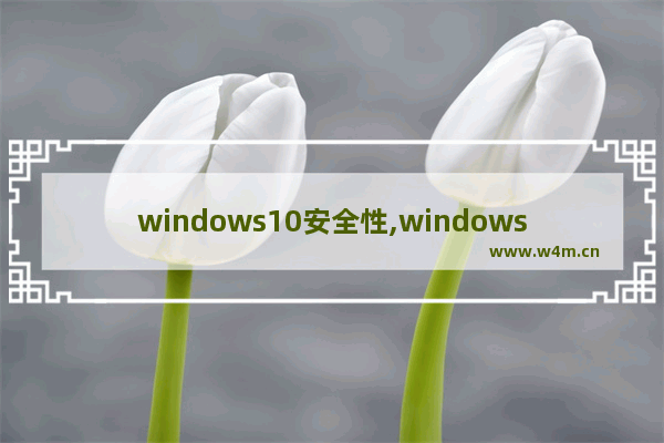 windows10安全性,windows10出于安全和性能方面的原因