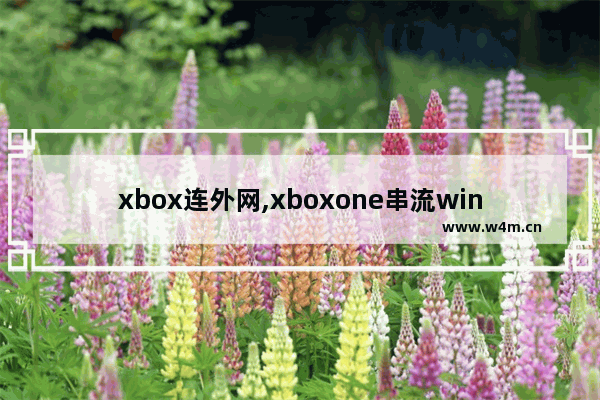 xbox连外网,xboxone串流windows10